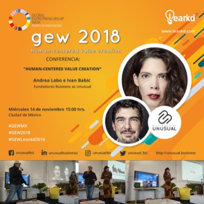 Global Entrepreneurship Week GEW 2018 - Human-Centered Value Creation