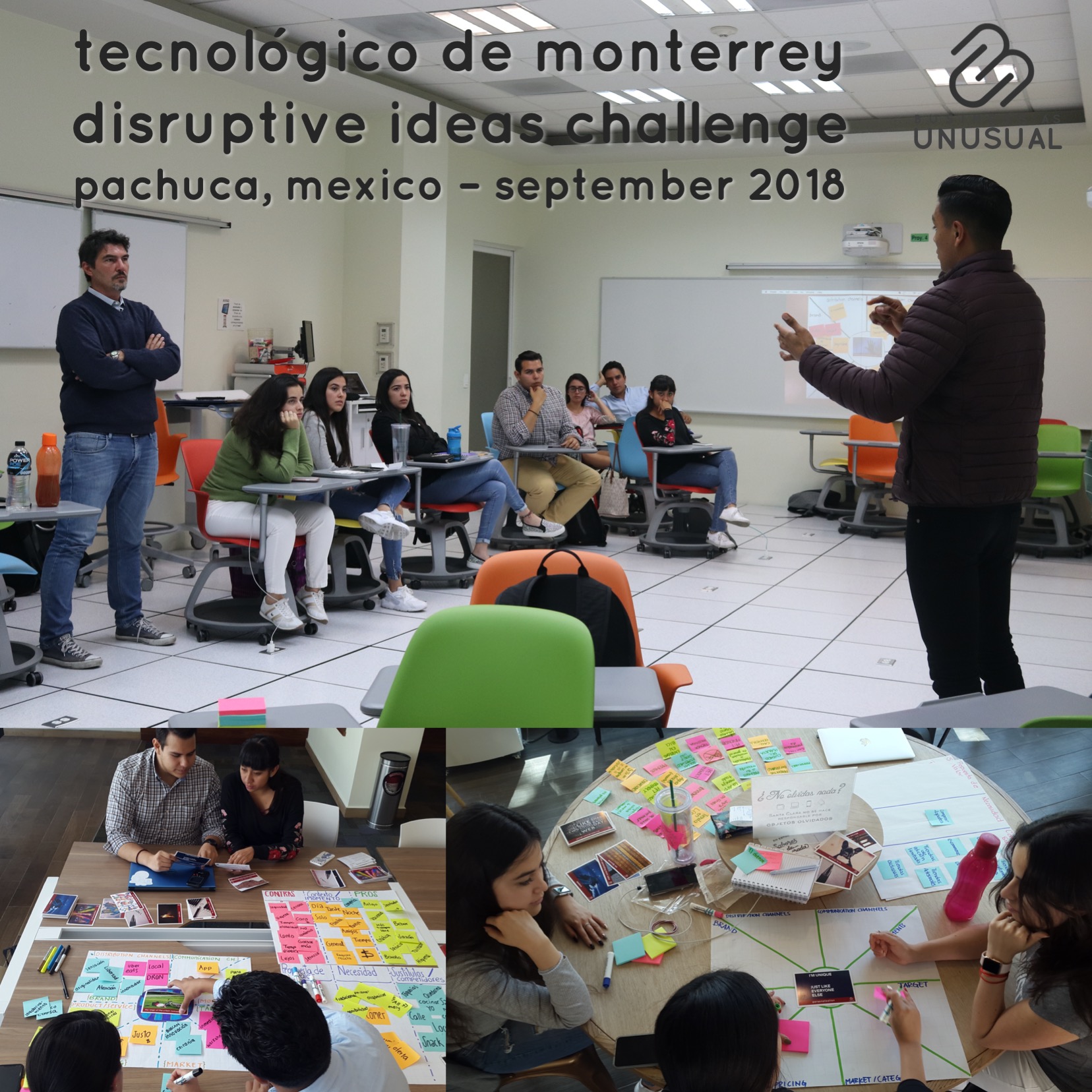 Instituto Tecnológico de Monterrey - Semana i - Disruptive Ideas Challenge - Mexico Pachuca 2018